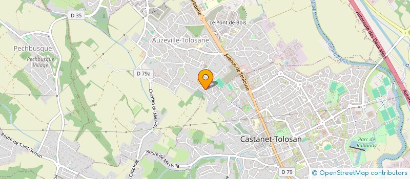 localisation de l'entreprise MADAME SYLVIE GRIECO  AUZEVILLE-TOLOSANE