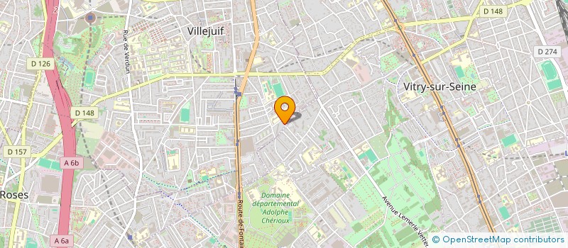 localisation de l'entreprise MADAME SYLVIE GRIMA  ARCUEIL