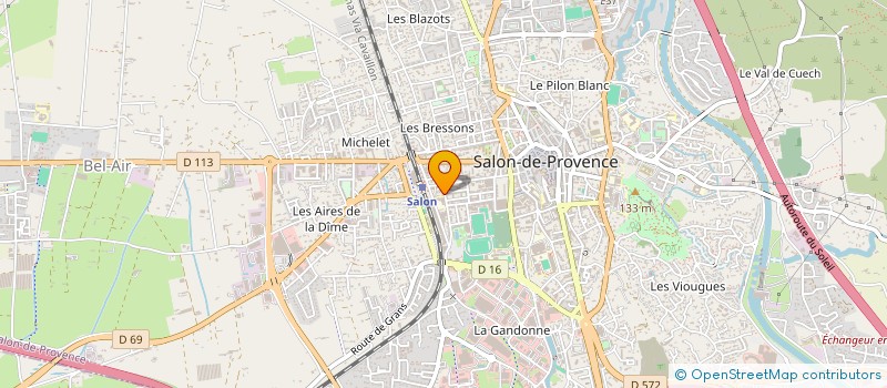 localisation de l'entreprise MADAME SYLVIE GROELL à SALON-DE-PROVENCE