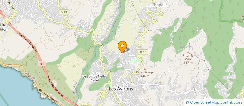 localisation de l'entreprise MADAME SYLVIE GRONDIN  LES AVIRONS