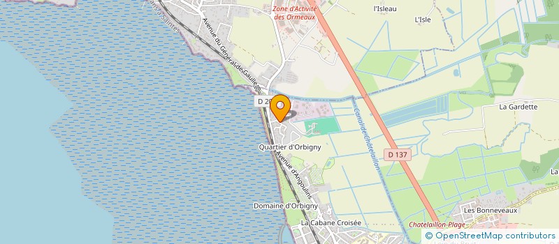 localisation de l'entreprise MADAME SYLVIE GUEIDON à CHATELAILLON-PLAGE