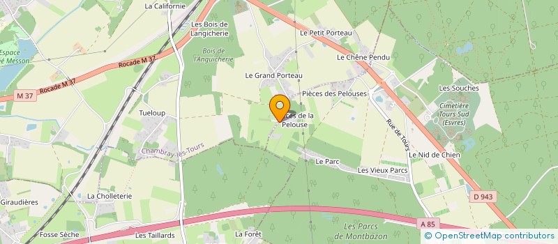 localisation de l'entreprise MADAME SYLVIE GUELOU  ESVRES