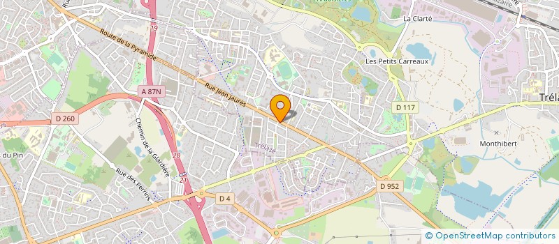 localisation de l'entreprise MADAME SYLVIE GUERBE  LES SABLES-D'OLONNE