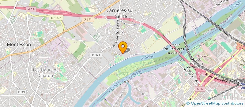 localisation de l'entreprise MADAME SYLVIE GUERCHE à CARRIERES-SUR-SEINE