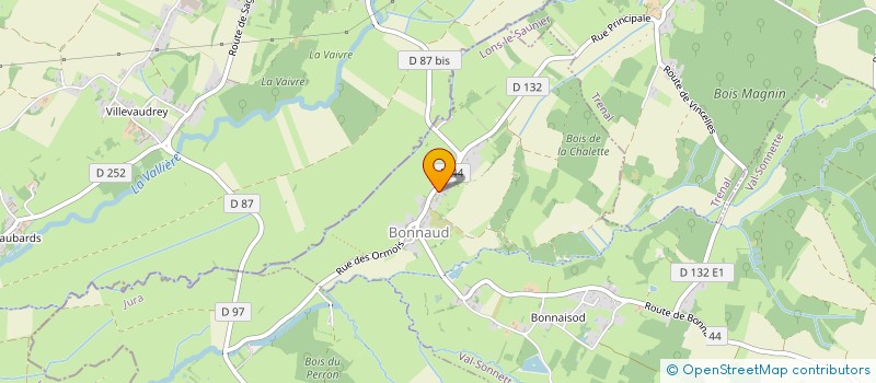 localisation de l'entreprise MADAME SYLVIE GUERRET  VAL-SONNETTE