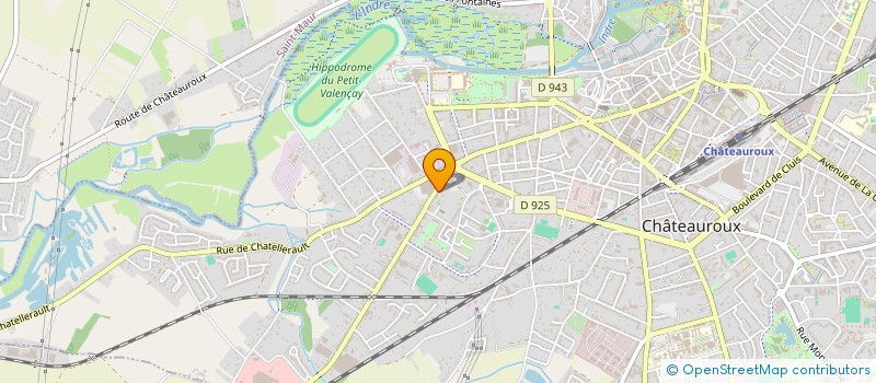 localisation de l'entreprise MADAME SYLVIE GUIDEMANN à CHATEAUROUX
