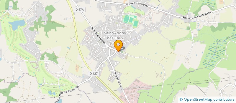 localisation de l'entreprise MADAME SYLVIE GUIHENEUF  SAINT-ANDRE-DES-EAUX