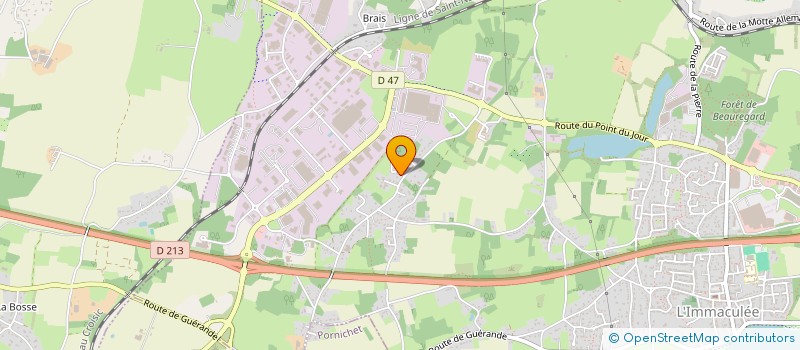 localisation de l'entreprise MADAME SYLVIE GUIHO  SAINT-NAZAIRE