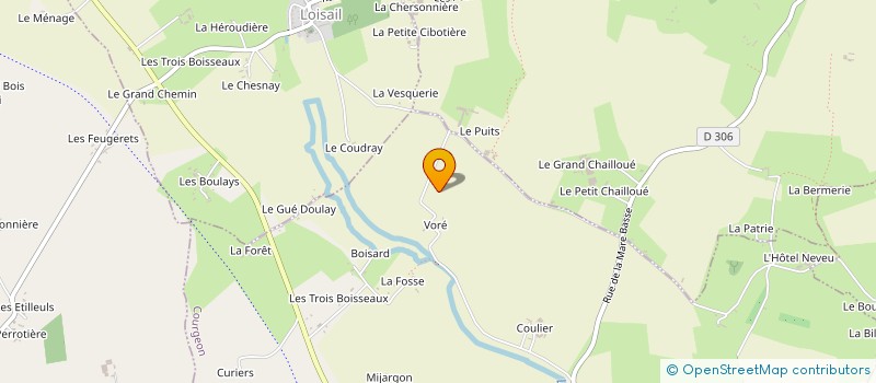 localisation de l'entreprise MADAME SYLVIE GUILLON à COURGEON