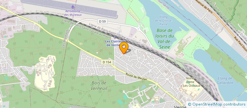 localisation de l'entreprise MADAME SYLVIE GUILLOT  VERNEUIL-SUR-SEINE