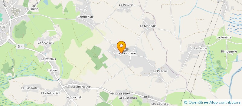 localisation de l'entreprise MADAME SYLVIE GUILLOTIN  CROSSAC