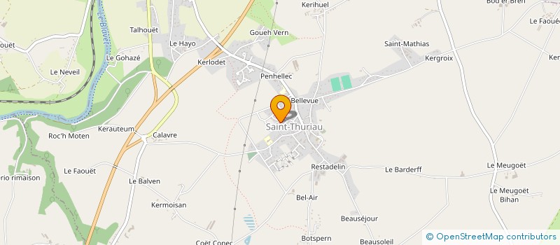 localisation de l'entreprise MADAME SYLVIE GUILLOU  SAINT-THURIAU