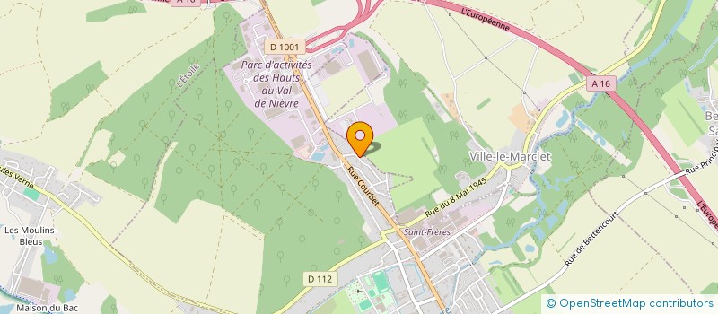 localisation de l'entreprise MADAME SYLVIE GUILLOUARD  L'ETOILE