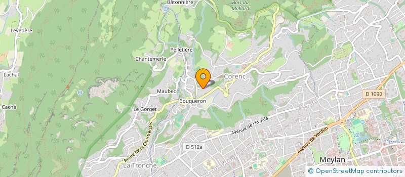 localisation de l'entreprise MADAME SYLVIE GUINET  GRENOBLE