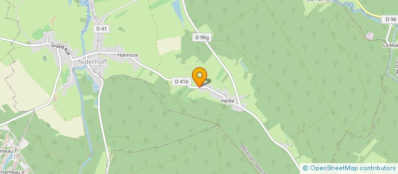 localisation de l'entreprise MADAME SYLVIE GUISSE  METAIRIES-SAINT-QUIRIN