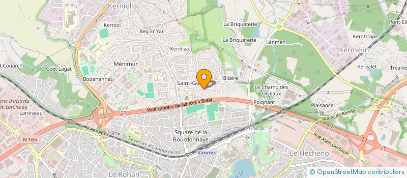 localisation de l'entreprise MADAME SYLVIE GUYOT à VANNES