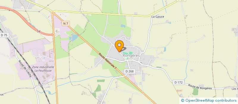 localisation de l'entreprise MADAME SYLVIE HAMON à RONGERES