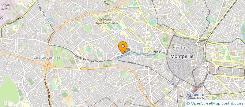 localisation de l'entreprise MADAME SYLVIE HARBION à MONTPELLIER