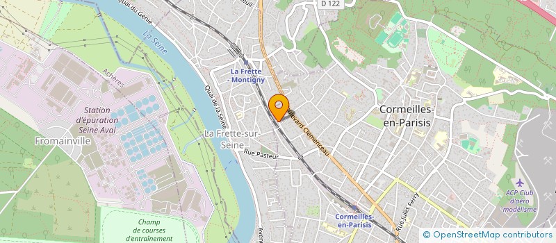 localisation de l'entreprise MADAME SYLVIE HAUTOIS  CORMEILLES-EN-PARISIS