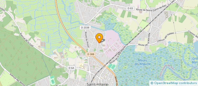 localisation de l'entreprise MADAME SYLVIE HAVARD  SAINT-HILAIRE-DE-RIEZ