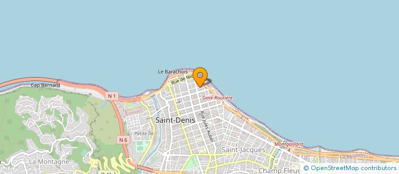 localisation de l'entreprise MADAME SYLVIE HAYE à SAINT-DENIS