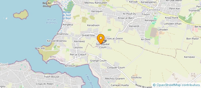 localisation de l'entreprise MADAME SYLVIE HEDIN  LANDEDA