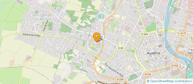 localisation de l'entreprise MADAME SYLVIE HEITZMANN-CHAPELOT à AUXERRE