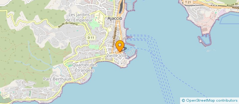 localisation de l'entreprise MADAME SYLVIE HELENE SIMONE GAUGRY à AJACCIO