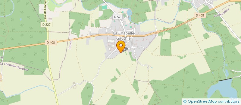 localisation de l'entreprise MADAME SYLVIE HEMERY à LA CHAPELLE-GAUTHIER