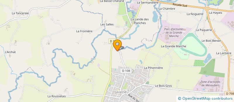 localisation de l'entreprise MADAME SYLVIE HEMETER  LECOUSSE