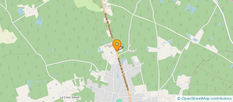 localisation de l'entreprise MADAME SYLVIE HENNA  VILLEFRANCHE-SUR-CHER