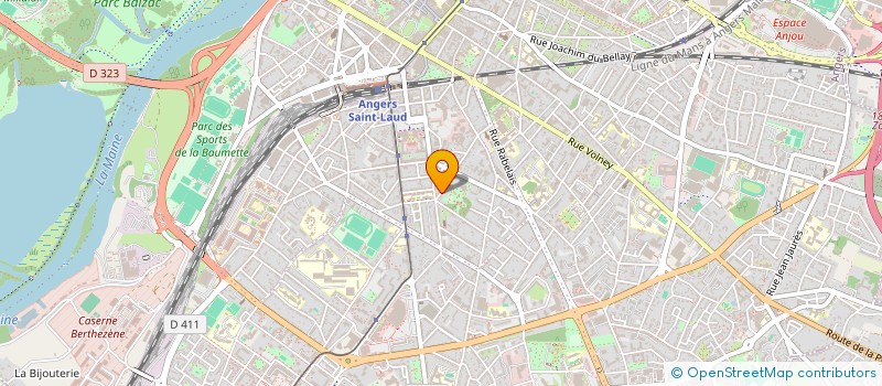 localisation de l'entreprise MADAME SYLVIE HENRIQUEZ à ANGERS