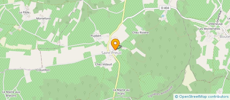 localisation de l'entreprise MADAME SYLVIE HENRY  SAINT-PREUIL