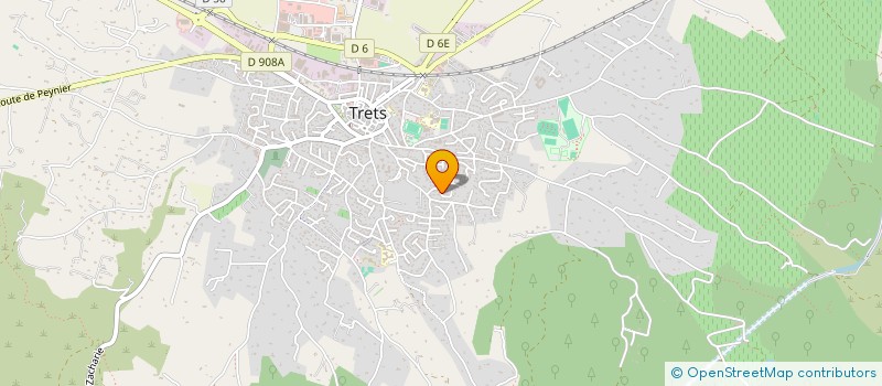 localisation de l'entreprise MADAME SYLVIE HERAULT à TRETS