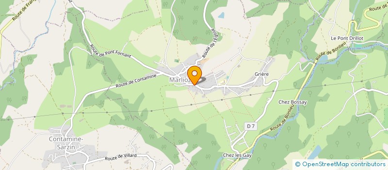 localisation de l'entreprise MADAME SYLVIE HEZARD  MARLIOZ