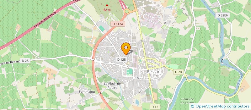 localisation de l'entreprise MADAME SYLVIE HOCHEDEZ à BESSAN