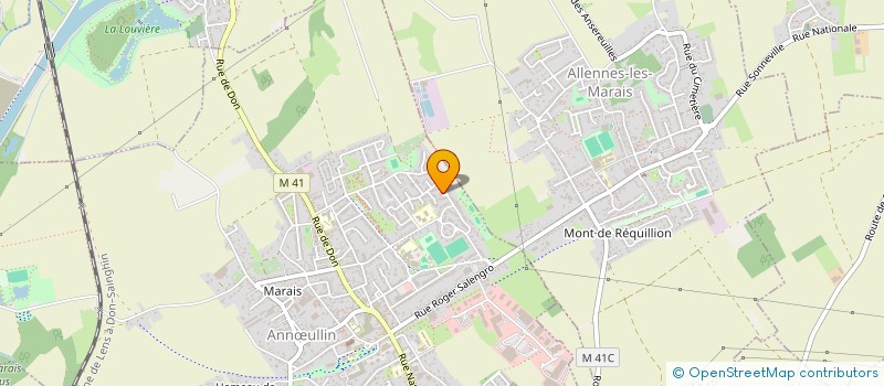 localisation de l'entreprise MADAME SYLVIE HOET  ANNULLIN