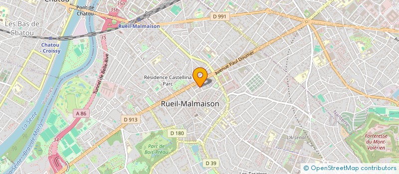 localisation de l'entreprise MADAME SYLVIE HOLCMAN à RUEIL-MALMAISON
