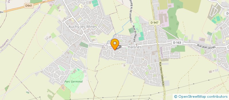 localisation de l'entreprise MADAME SYLVIE HOUDART  HAISNES