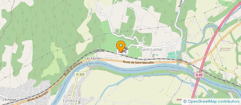 localisation de l'entreprise MADAME SYLVIE HOVETTE  SAINT-LATTIER