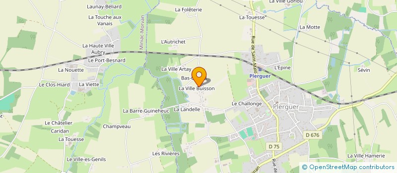 localisation de l'entreprise MADAME SYLVIE HUET à PLERGUER