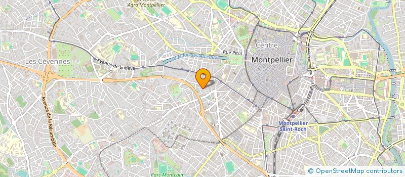 localisation de l'entreprise MADAME SYLVIE HUET à MONTPELLIER