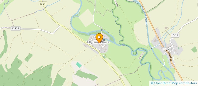 localisation de l'entreprise MADAME SYLVIE HUGUETTE LEROUX à TILLY-SUR-MEUSE