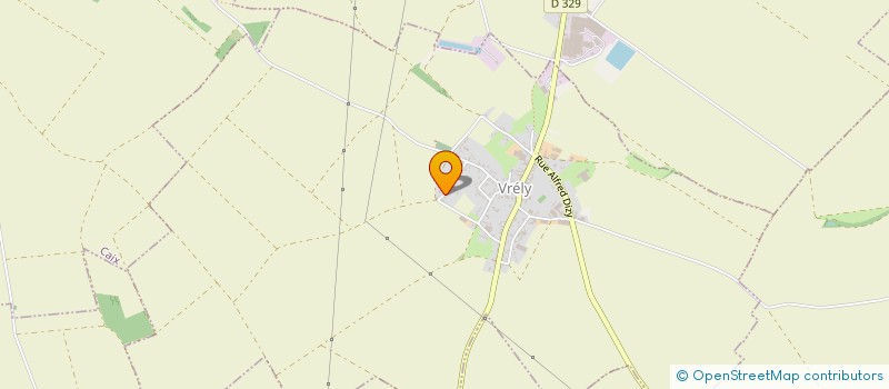 localisation de l'entreprise MADAME SYLVIE HUMEZ  VRELY