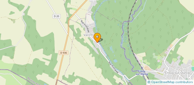 localisation de l'entreprise MADAME SYLVIE IACOPUCCI  VARINFROY