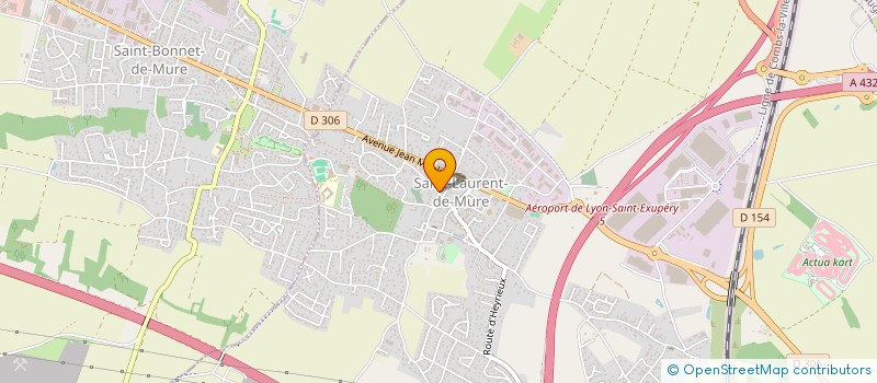 localisation de l'entreprise MADAME SYLVIE ISELE  SAINT-LAURENT-DE-MURE