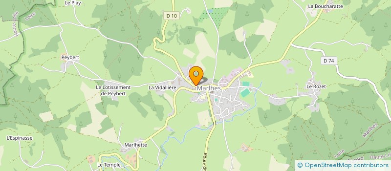 localisation de l'entreprise MADAME SYLVIE ISSARTEL à MARLHES