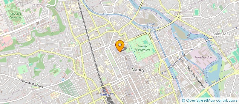 localisation de l'entreprise MADAME SYLVIE ISSELIN  NANCY