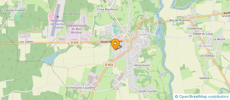 localisation de l'entreprise MADAME SYLVIE JACQUEROUX  CUISERY