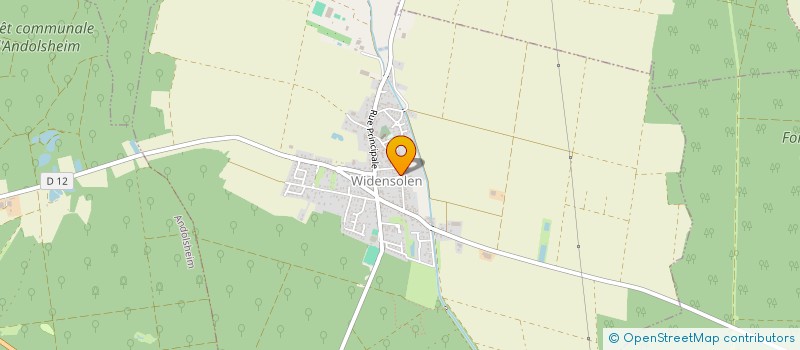 localisation de l'entreprise MADAME SYLVIE JAEGER  WIDENSOLEN